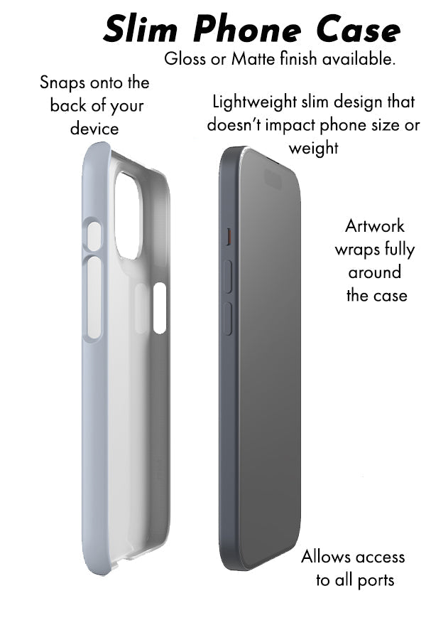 Zebra Phone Case (Monochrome)