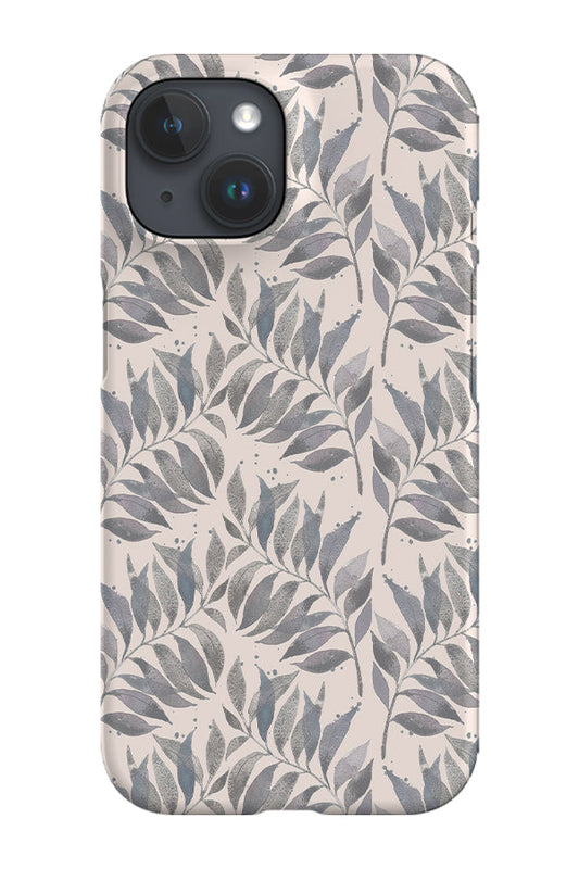 Watercolour Palm Leaf By Rebecca Elfast Phone Case (Beige)